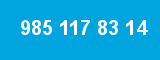 985 117 83 14
